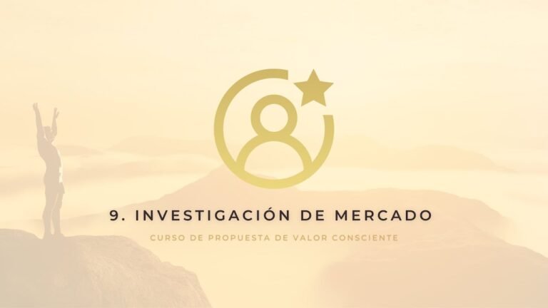 Investigación de Mercado Consciente