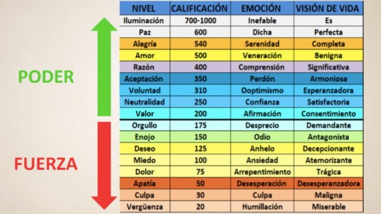 Los niveles de conciencia