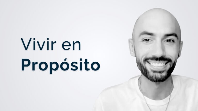 qué significa vivir en propósito