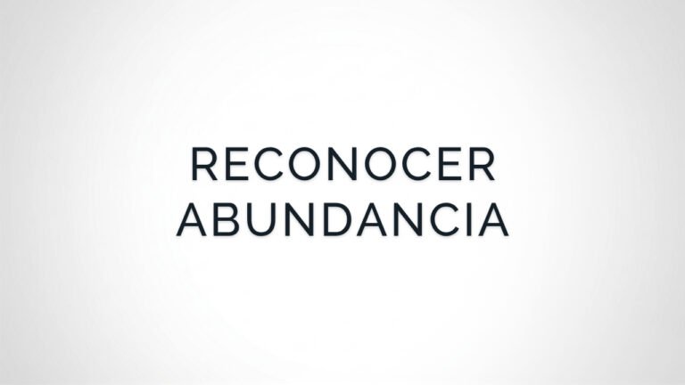 Meditación para Reconocer tu Abundancia