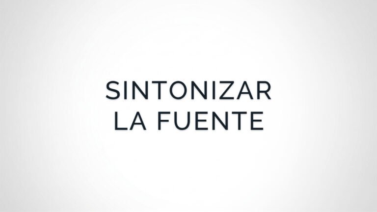 Meditación para Sintonizar con la Fuente
